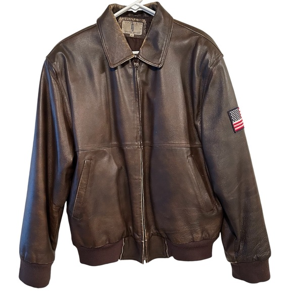 Timothy, Daniel Leather Bomber - Picture 2 of 7